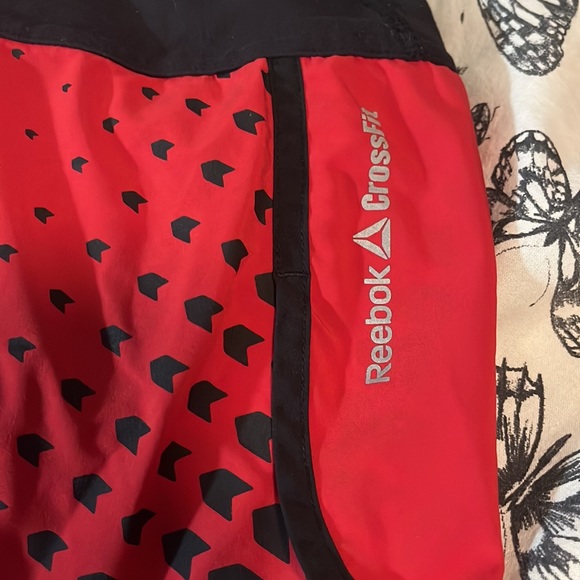 Red Reebok CrossFit Shorts - Picture 2 of 3
